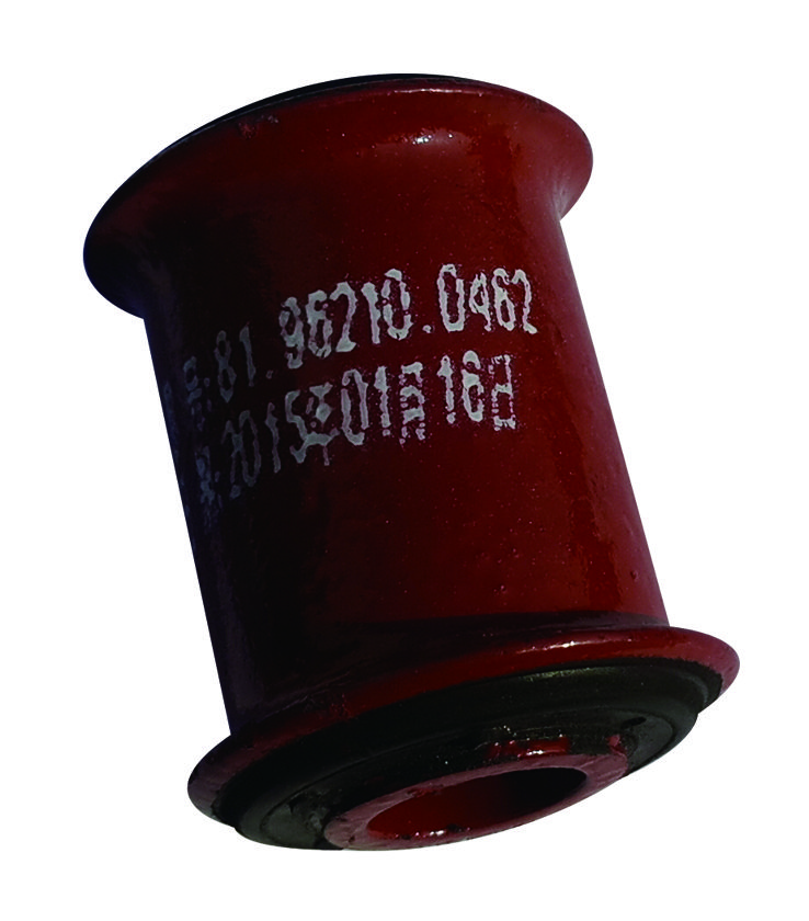 Сайлентблок замка кабины 30*14*42 нижний MAN/Shaanxi LEO800002A