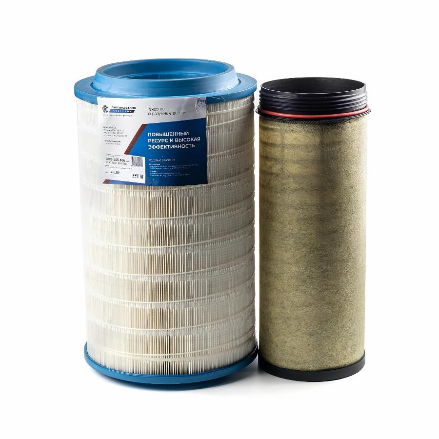 Фильтр воздушный к-т КАМАЗ-5490 ЭФВ-305.166С301330