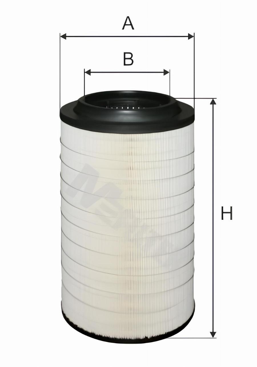 Фильтр воздушный основной MAN TGA/TGS/TGX/Howo T5G/Sitrak C7H A562