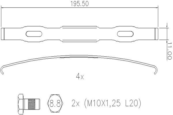 Колодки дискового тормоза Volvo FM/FH13/Renault Premium 29174