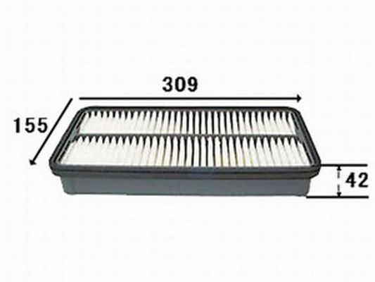 Фильтр воздушный Toyota Corolla/Carina 1.8D/2.0D 83> A161J