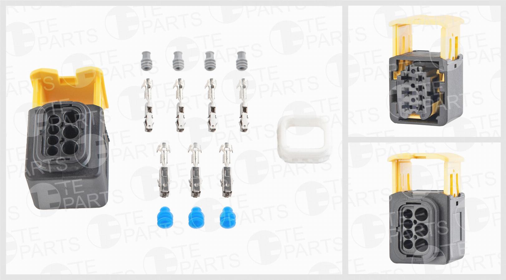 Разъем фонаря 7pin прямой DAF XF105/MB Actros/Antos/Arocs/Axor 7814577