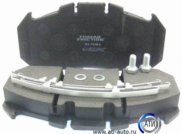 Колодки тормозные дисковые 29131 MAN TGA/Renault 55917081