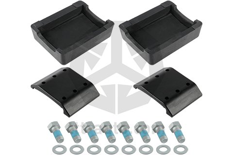 Р/к седельного устройства 4 подушки, 8 болтов с шайбами Jost JSK 38 C1/MC 530601109
