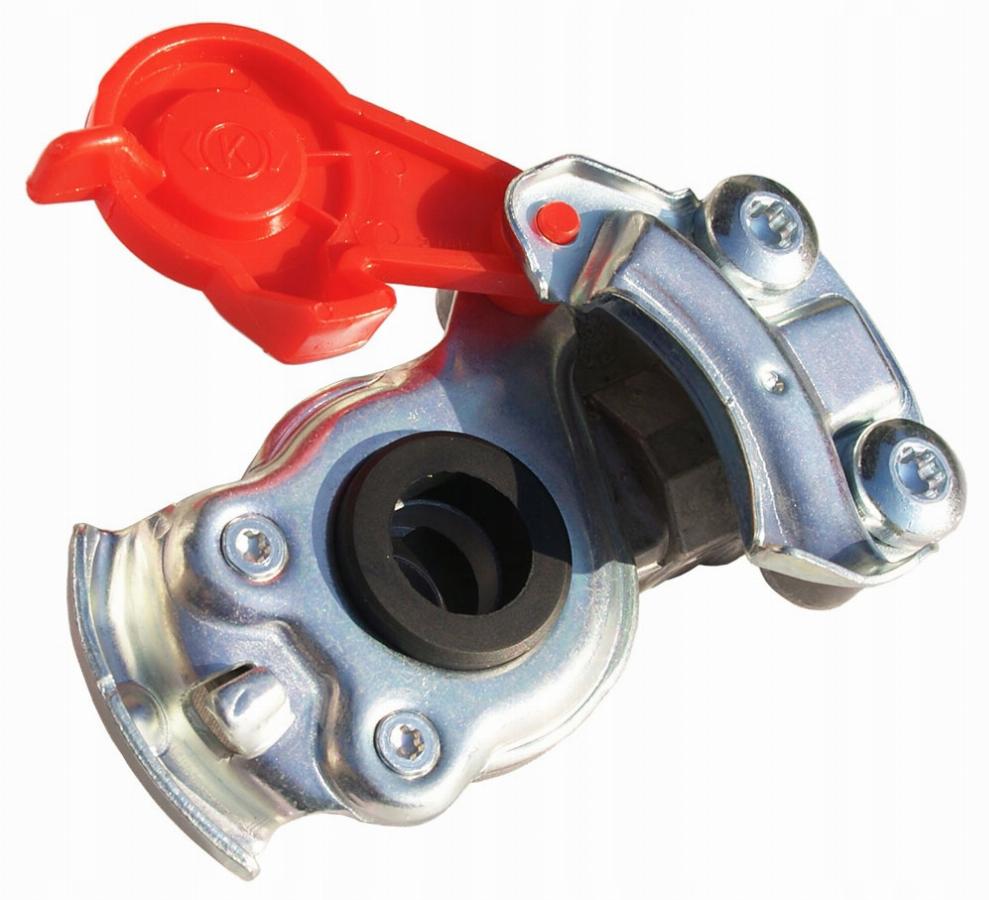 Головка соединительная М16*1,5 без клапана с фильтром (красн) DAF/Schmitz 095.090-01