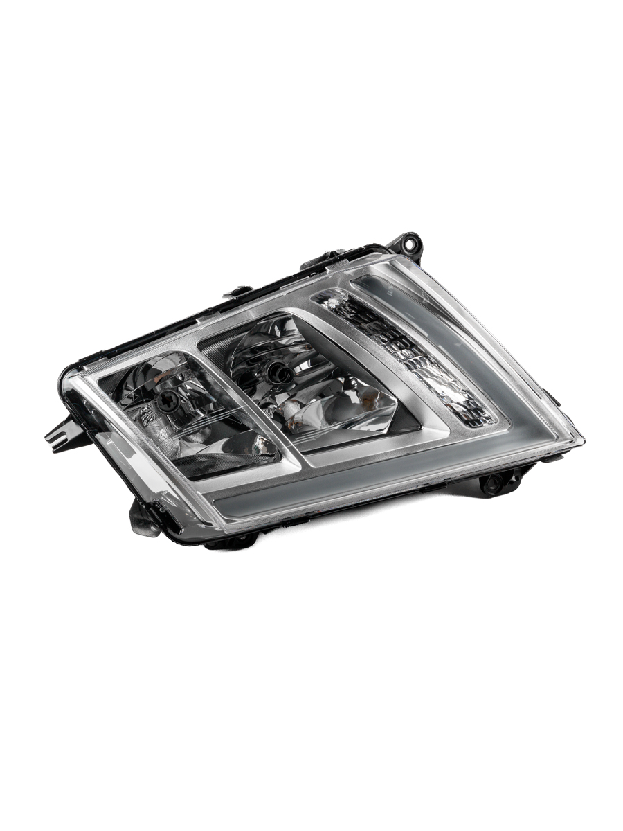 Фара левая мех.регулировка галогенная хромированная Volvo FH/FM TD0151034CL