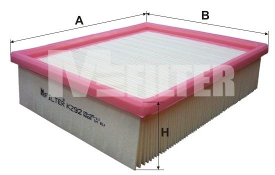 Фильтр воздушный Renault Espace/Laguna 3.0 93> K292