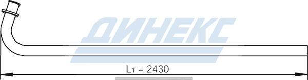 Передняя труба MAN 47288