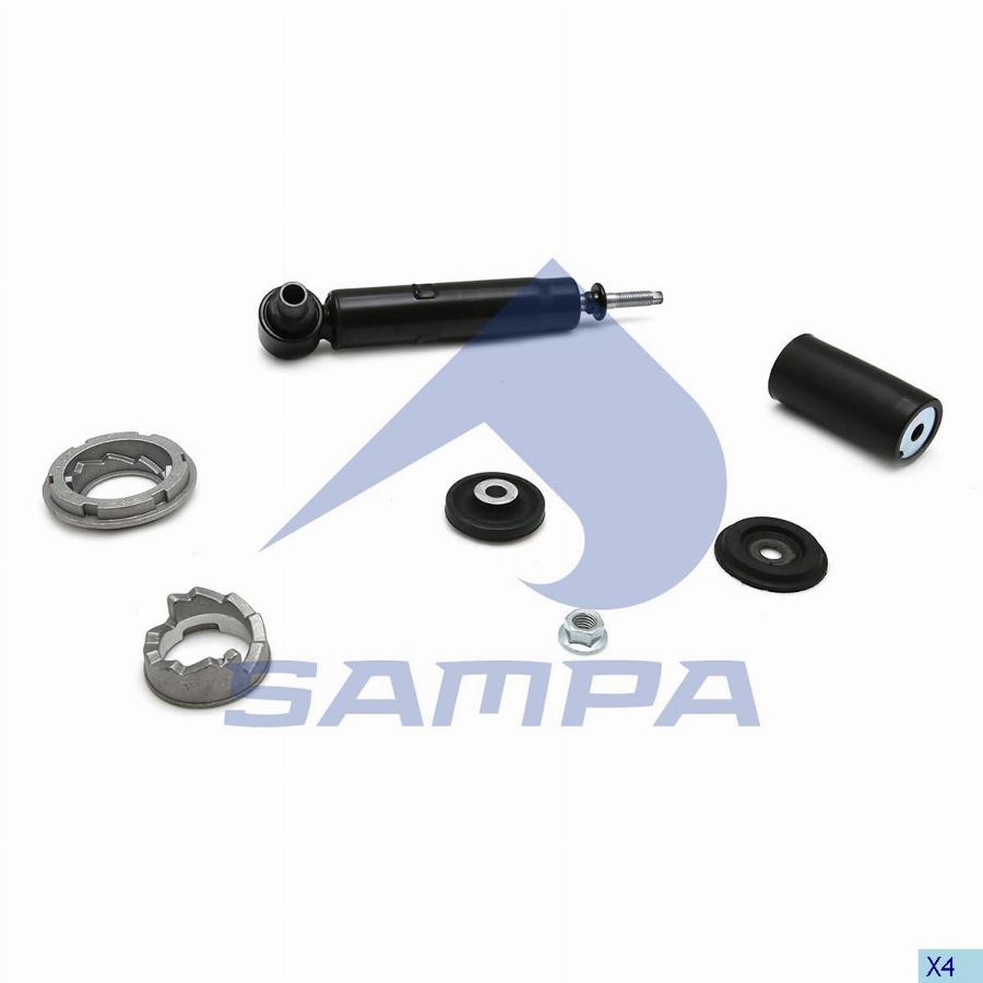 Амортизатор кабины передний I/0 Volvo FH/FM 034.243-01