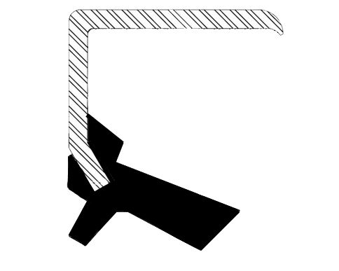 Сальник дифференциала 62*78*7/9,5 Mitsubishi L200 97> 19034921B