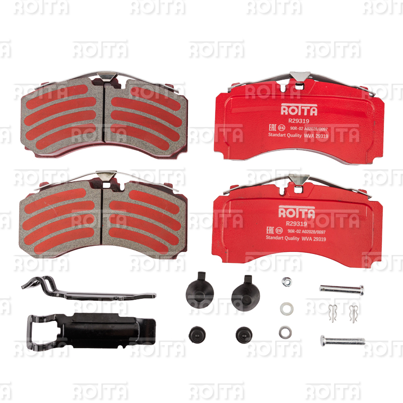 Колодки тормозные дисковые 215*108.5*32 Schmitz/SAF R29319