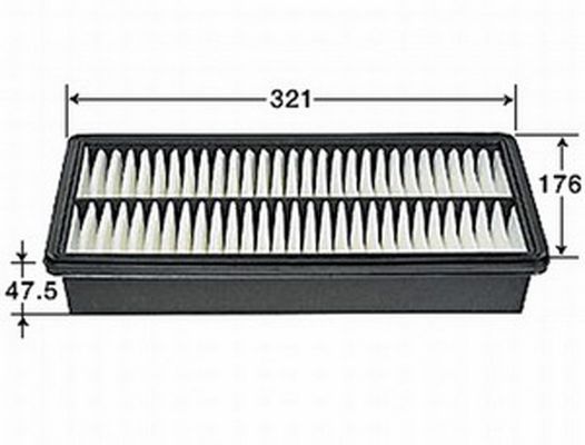 Фильтр воздушный Mazda 6/626/MPV 1.8/2.0/D/2.2/2.3/2.5 02> A470J