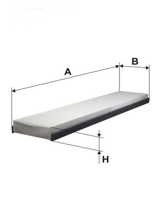 Фильтр салона Ford Mondeo/Cougar 93-01 K938