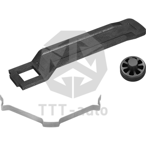 Р/к суппорта пластина фиксации колодок, пружина, заглушка Haldex Modul T 18055
