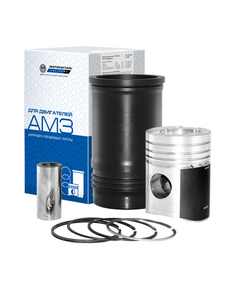 Поршнекомплект Мотордеталь 01М-03с8-21