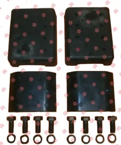 Р/к седельного устройства 4 подушки, 8 болтов с шайбами Jost JSK 38 C1/MC 90.13.96