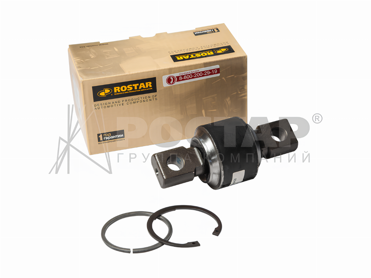 Р/к реактивной тяги 75*130*19 IVECO/DAF/MAN/MB 180.3543