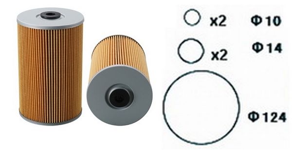 Фильтр топливный вставка Isuzu CXZ51k FE507J