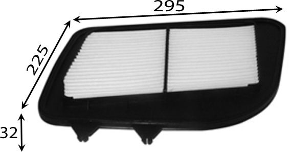 Фильтр воздушный Cadillac SRX 3.6/4.6/4.6 03-08 A0547