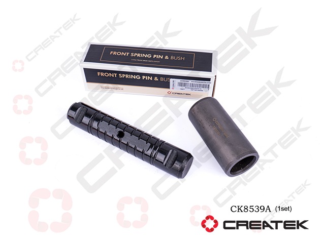 Палец передней рессоры L=155 с втулкой под болт Shaanxi CK8539A