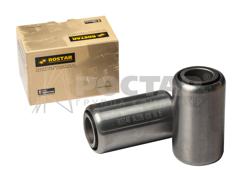 Сайлентблок рессоры 030*57*102 металл BPW 043.016-026