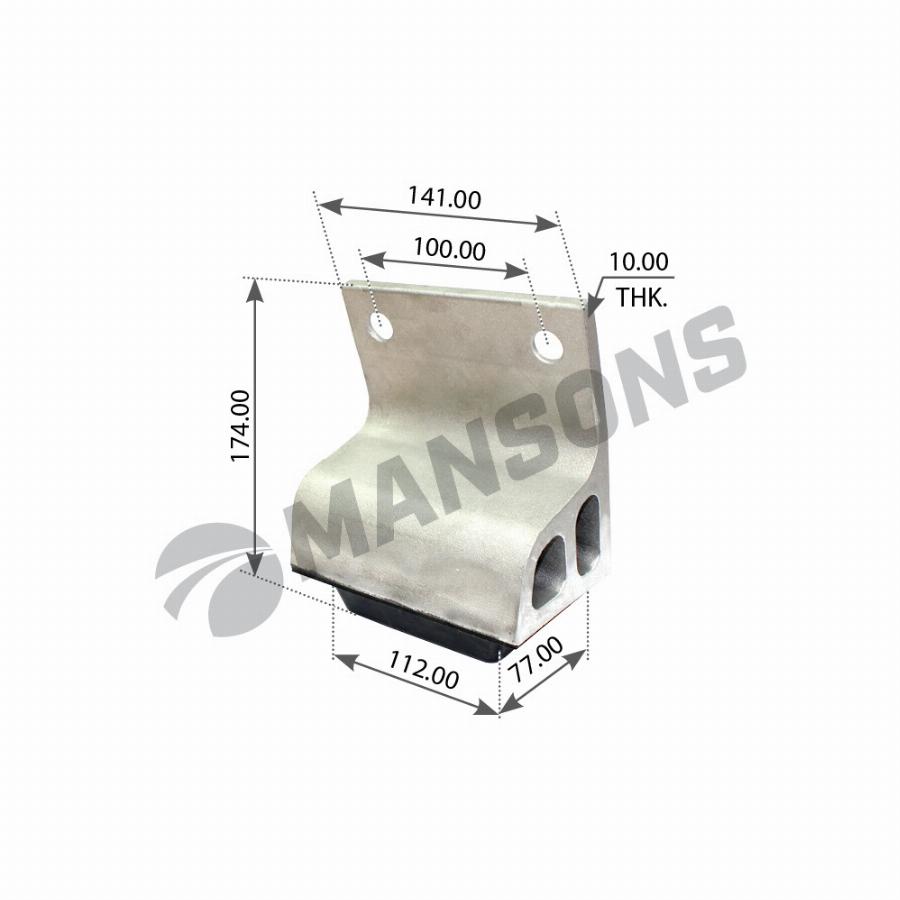 Отбойник рессоры 4-Series 100.071