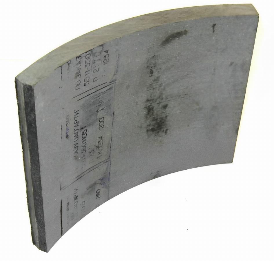 Накладка тормозной колодки КАМАЗ-53212/65115 5511-3501105-01
