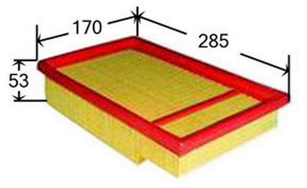 Фильтр воздушный Nissan Primera 1.9DCi 02> A0003
