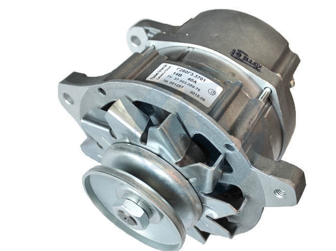 Генератор 14В 50А шкив 76мм дв.ЗМЗ-511.10 ГАЗ/КАВЗ Г250Г3