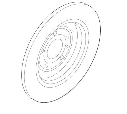 Диск тормозной задний Ford Explorer 11> FR0811