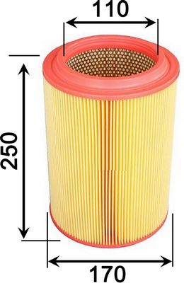 Фильтр воздушный Kia Bongo III 04-/K2500/K2700/K2900/K3000/K3600 06- A9325