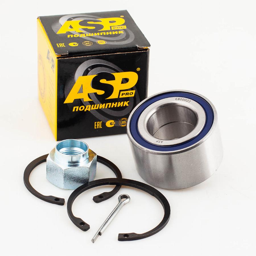Подшипник ступицы 64*34*37 передней к-т Daewoo Kalos/Chevrolet Aveo/Kalos 1.3-1.5i 97> EB00022