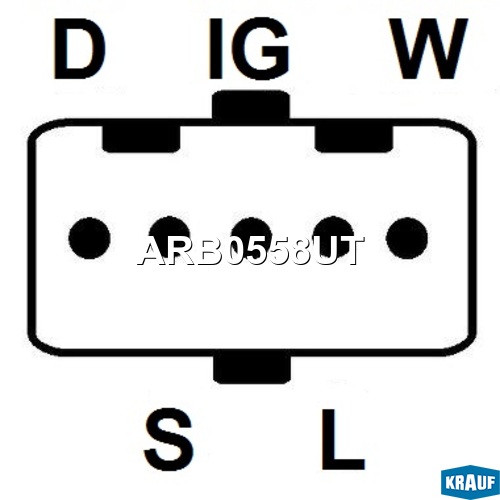 Реле регулятор генератора MAN F/M/L 2000, F/M/G 90, F 7/8/9,TGA/TGL/TGM/TGS/TGX ARB0558UT