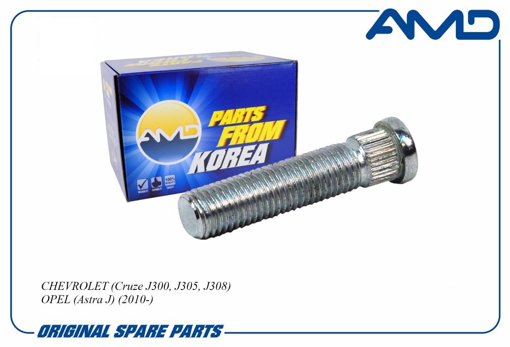 Болт колесный M12*1.5*57.4 Opel Astra-J/Mokka/Zafira-C/Chevrolet Cruze/Orlando 11> AMDHDKR11