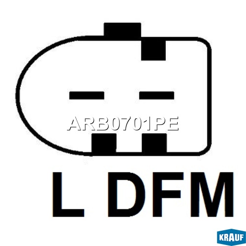 Реле-регулятор 14.5V Iveco Dayli/Fiat Ducato 2.3D/3.0D 06> ARB0701PE