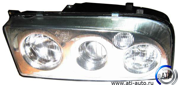 Фара головного света левая ЛиАЗ, Scania, Neoplan, MB 12147E 505679