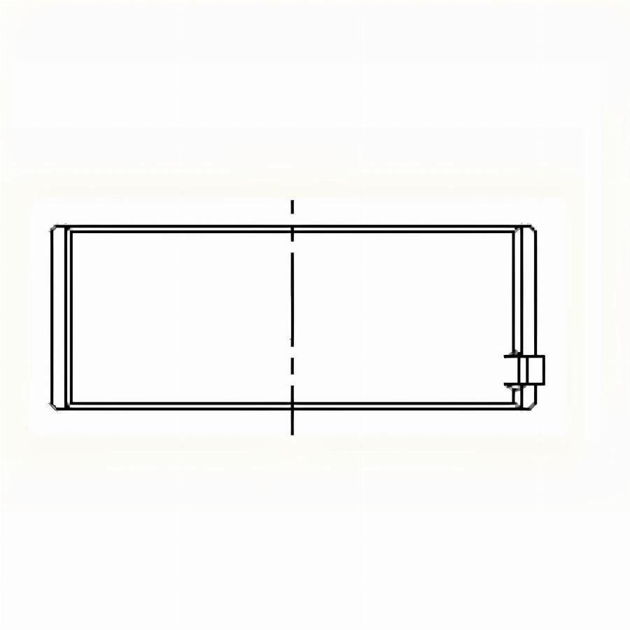 Вкладыши коренные 0.25 MAN D2566-2866/MB OM401-407 78586610