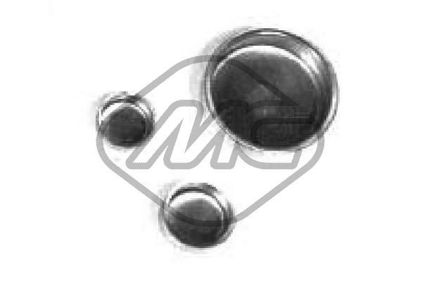 Заглушка блока латунь d=48mm 02547