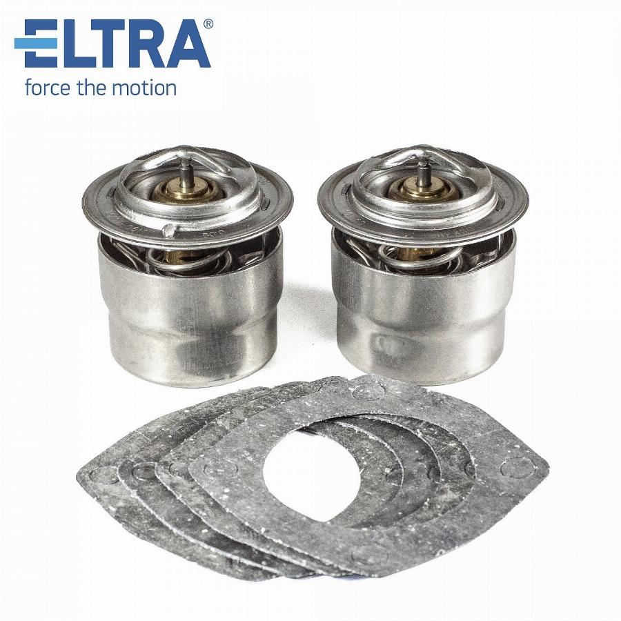 Термостат 80°C к-т 2шт.+ 4 прокладки МАЗ дв.ЯМЗ ТС107-1306100-06М2+4