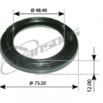 Сальник ступицы 48.4*73.2*12 Volvo FL6/FH12/16/FM10/12/Renault Magnum/Premium DXI 900.050
