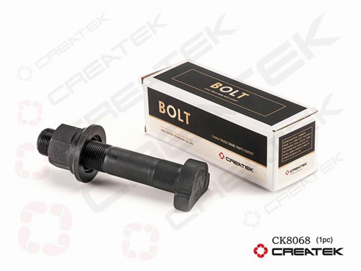 Болт колесный M22*1.5*120 задний с гайкой усиленный MAN/MB/SHAANXI F3000 CK8068