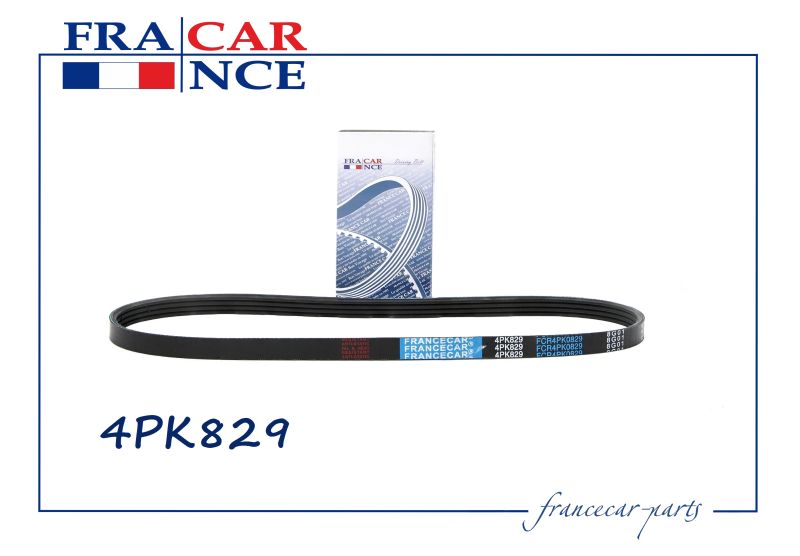 Ремень поликлиновой 4PK830 Hyundai Getz 1.4 02>/Toyota Corolla 1.3 16V 92-97/1.6 87-92 FCR4PK0829